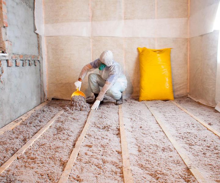 Isolation par cellulose pulvérisée Montréal